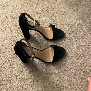 Black Sued High Heels